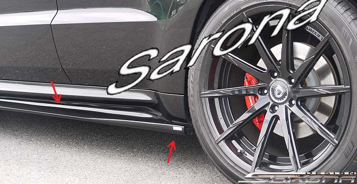 Custom BMW X5  SUV/SAV/Crossover Side Skirts (2014 - 2017) - $590.00 (Part #BM-057-SS)